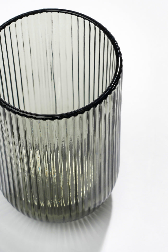 Mica Decorations Merlot Drinkglas - Set van 6 - 400 ml - Grijs