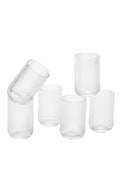 Mica Decorations Merlot Drinkglas - Set van 6 - 400 ml - Transparant