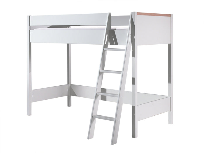 Vipack London Hoogslaper 90 x 200 cm - Wit