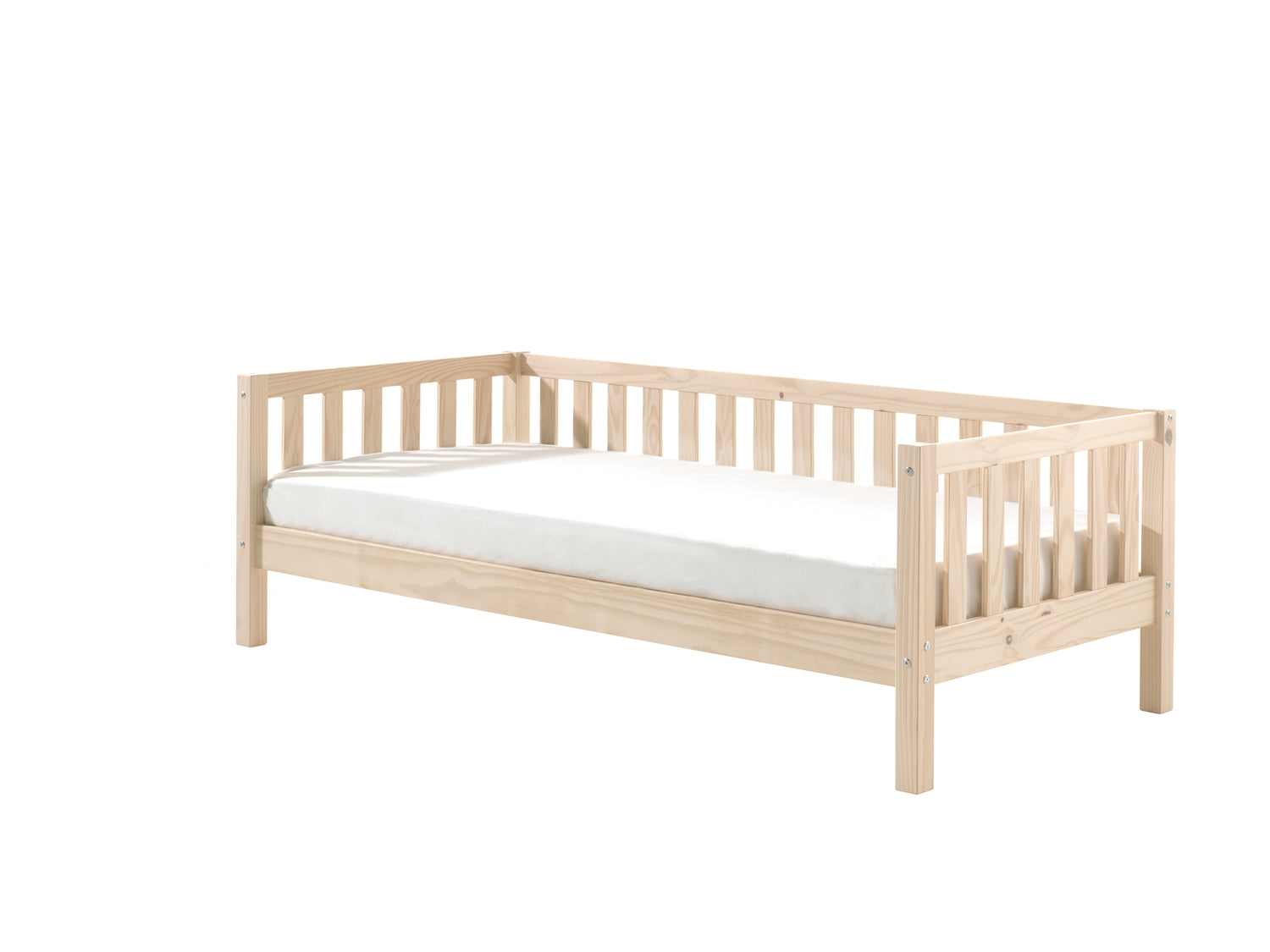 Vipack Fritz Kajuitbed 90 x 200 cm - Milky Pine