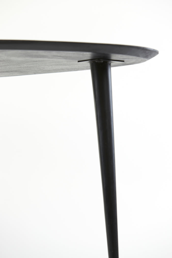 Light&living Salontafel 120x65x40 cm CHEVANO hout zwart-zwart