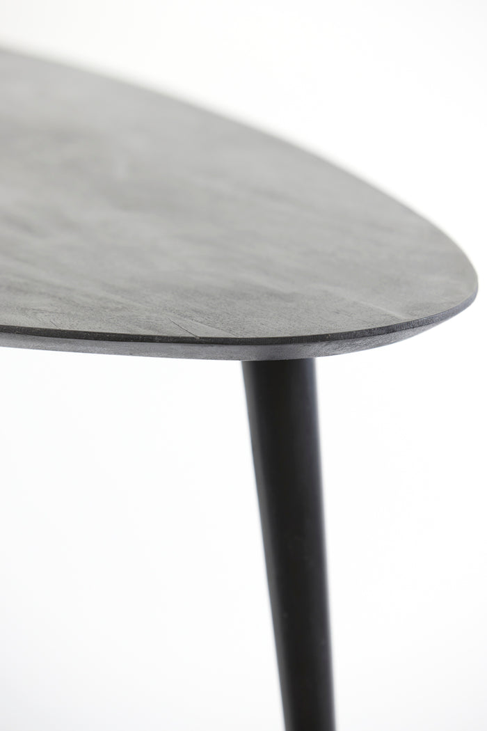 Light&living Salontafel 120x65x40 cm CHEVANO hout zwart-zwart