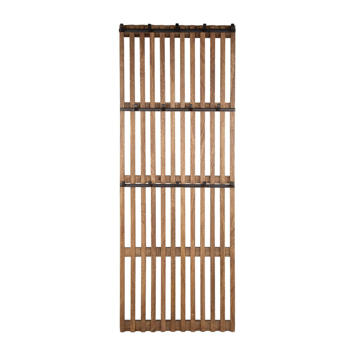 Hoyz - Kapstokrek Tweak - 14 Haken - Mangohout - Zandkleur