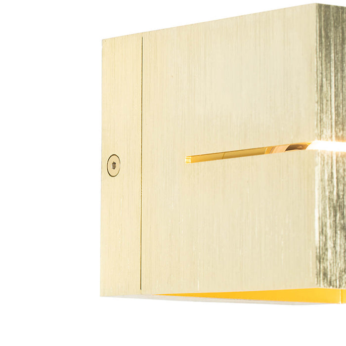 QAZQA Smart wandlamp goud 9,7 cm incl. Wifi G9 - Transfer