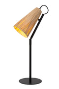 Lucide BENSEN Tafellamp - Naturel