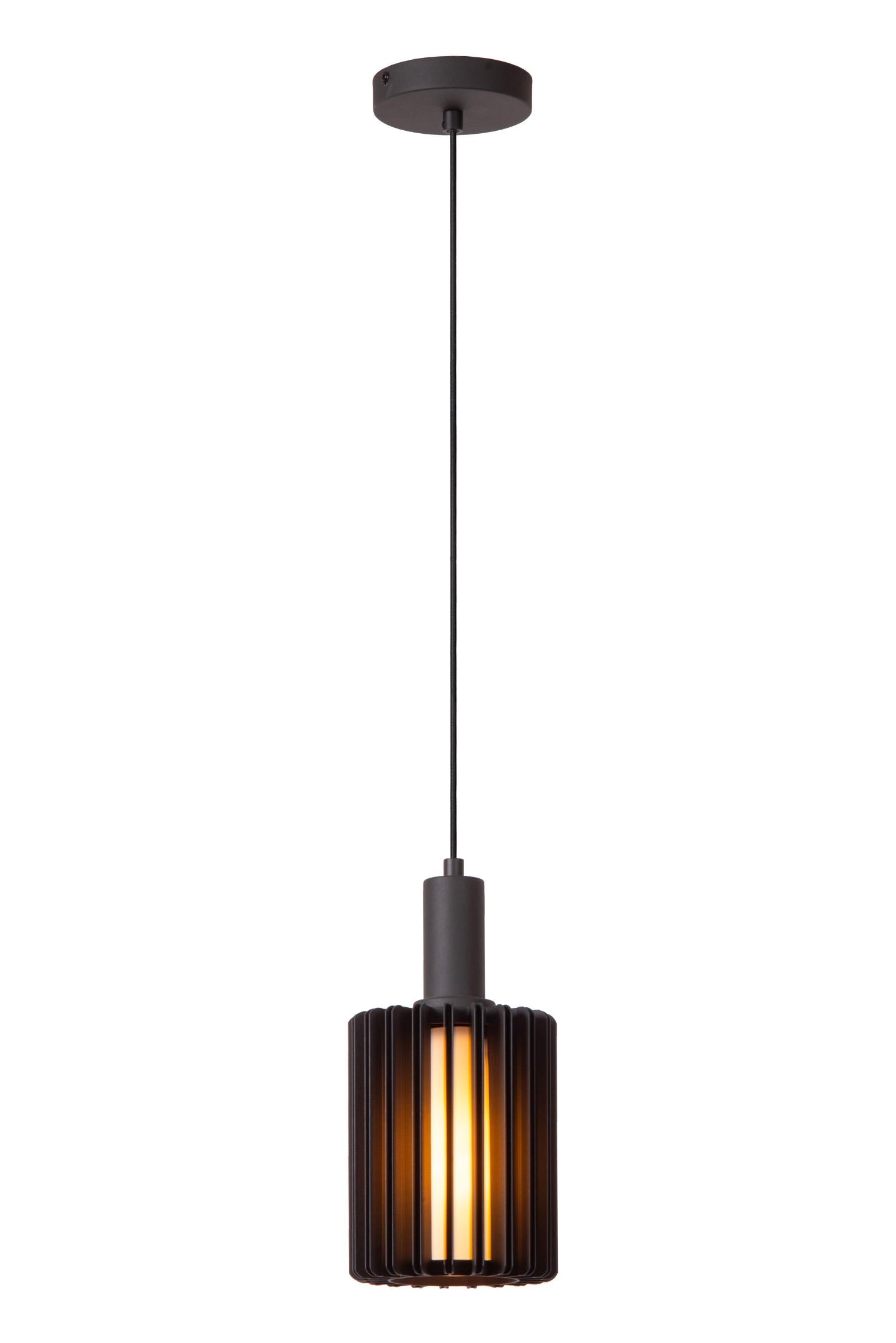Lucide LAMBRES Hanglamp - Zwart