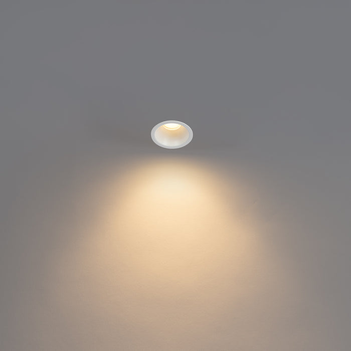 QAZQA Set van 6 inbouwspots wit GU10 35mm IP44 - Dept