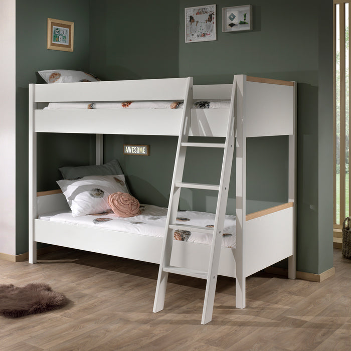 Vipack London Stapelbed 90 x 200 cm - Wit