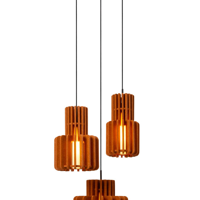 Lucide ROLLO Hanglamp - Terracotta