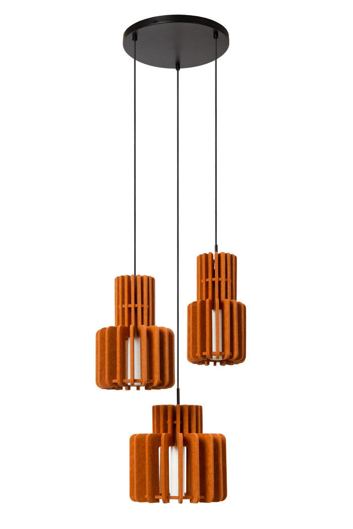 Lucide ROLLO Hanglamp - Terracotta