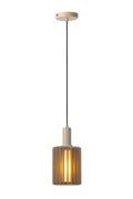 Lucide LAMBRES Hanglamp - Taupe