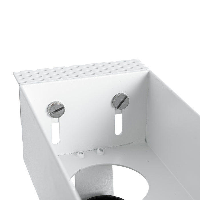 QAZQA Set van 6 inbouwspots wit GU10 70mm 2-lichts trimless - Oneon