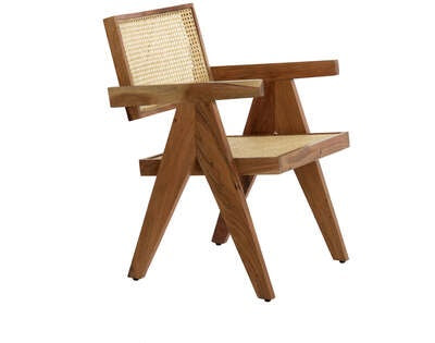 Light&living Stoel 56x53x79 cm MORAZAN hout naturel+rotan naturel