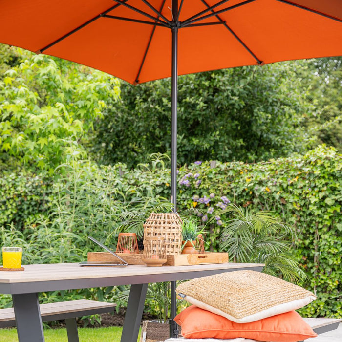 Garden Impressions Lotus parasol 250x250 cm - koper