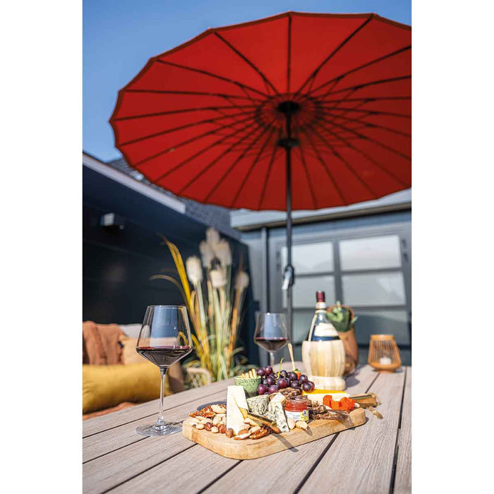 Garden Impressions Manilla parasol Ø250 cm - koper