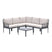 Garden Impressions Hareno loungeset 6-delig - antraciet