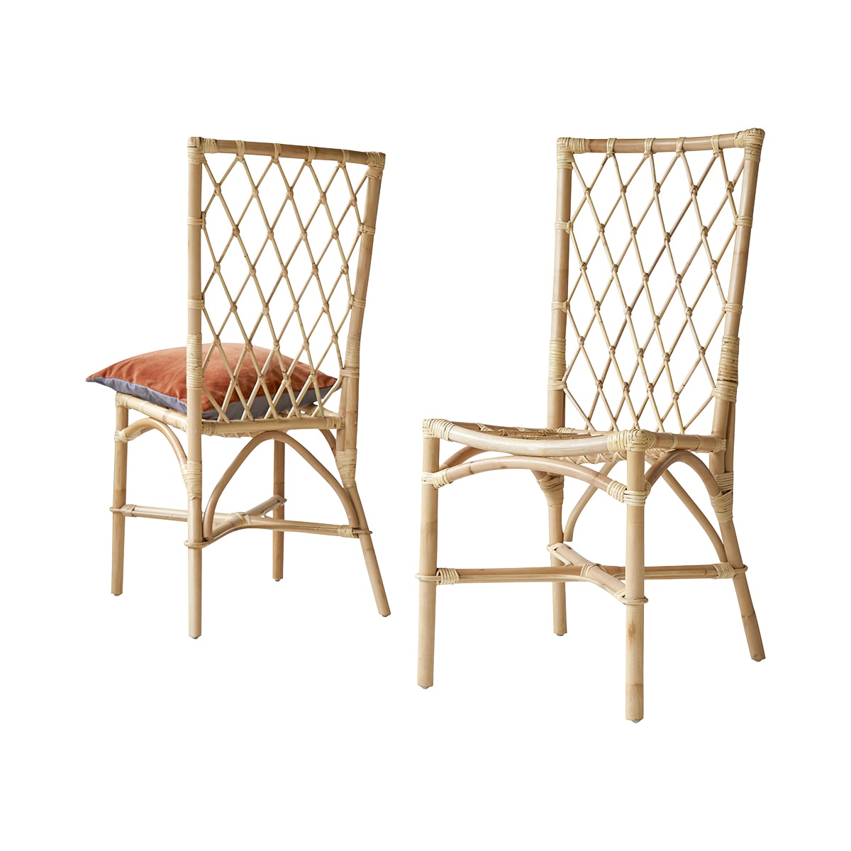 Tikamoon - Stoel van rotanstengels Zélie