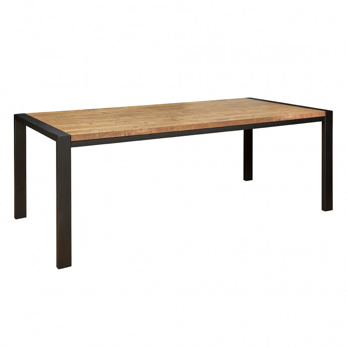 Eettafel Tilburg - Hout - Mango|Hout - Naturel - MDF