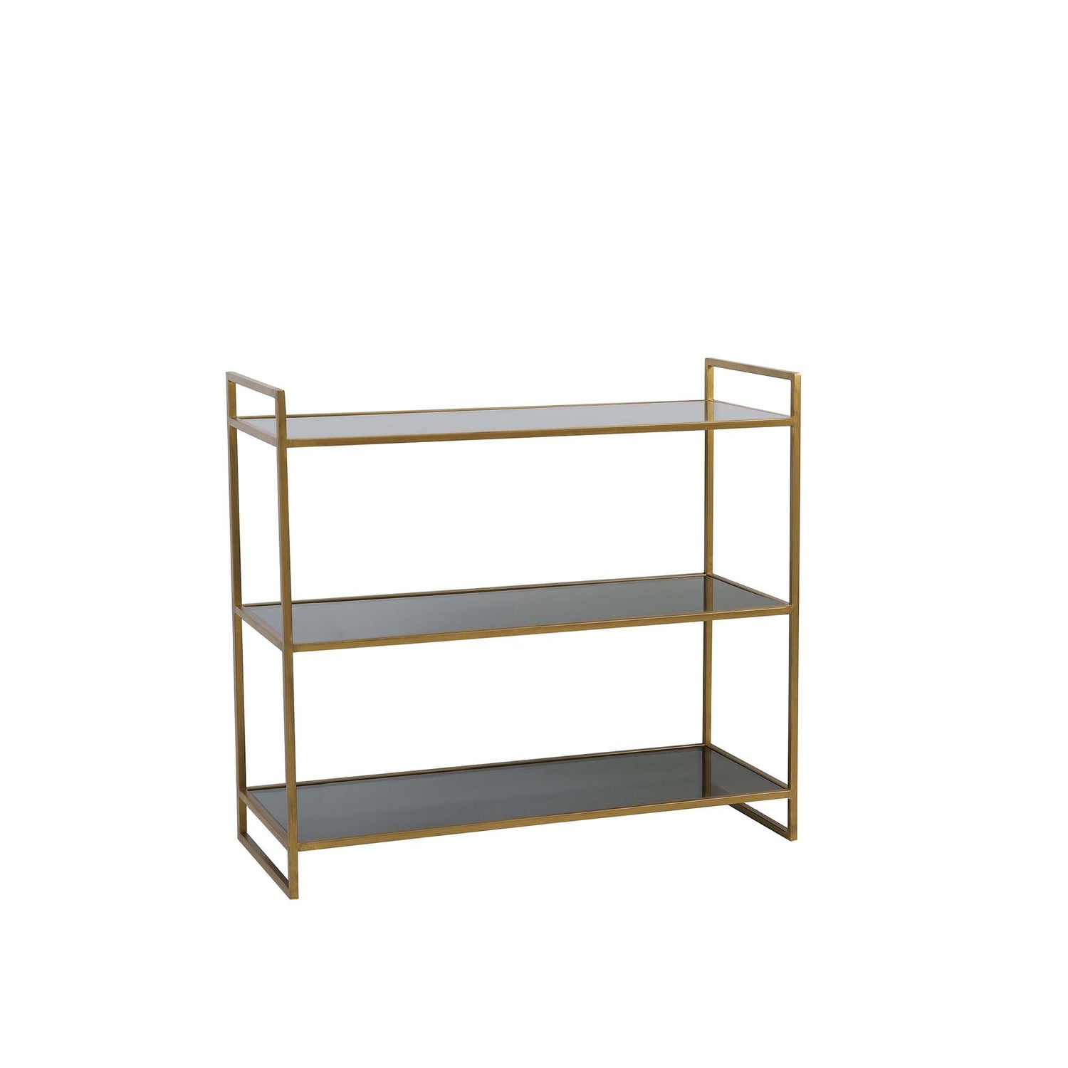 Light & Living Kast 3L 100x40x90 cm MARIKI glas smoke-goud