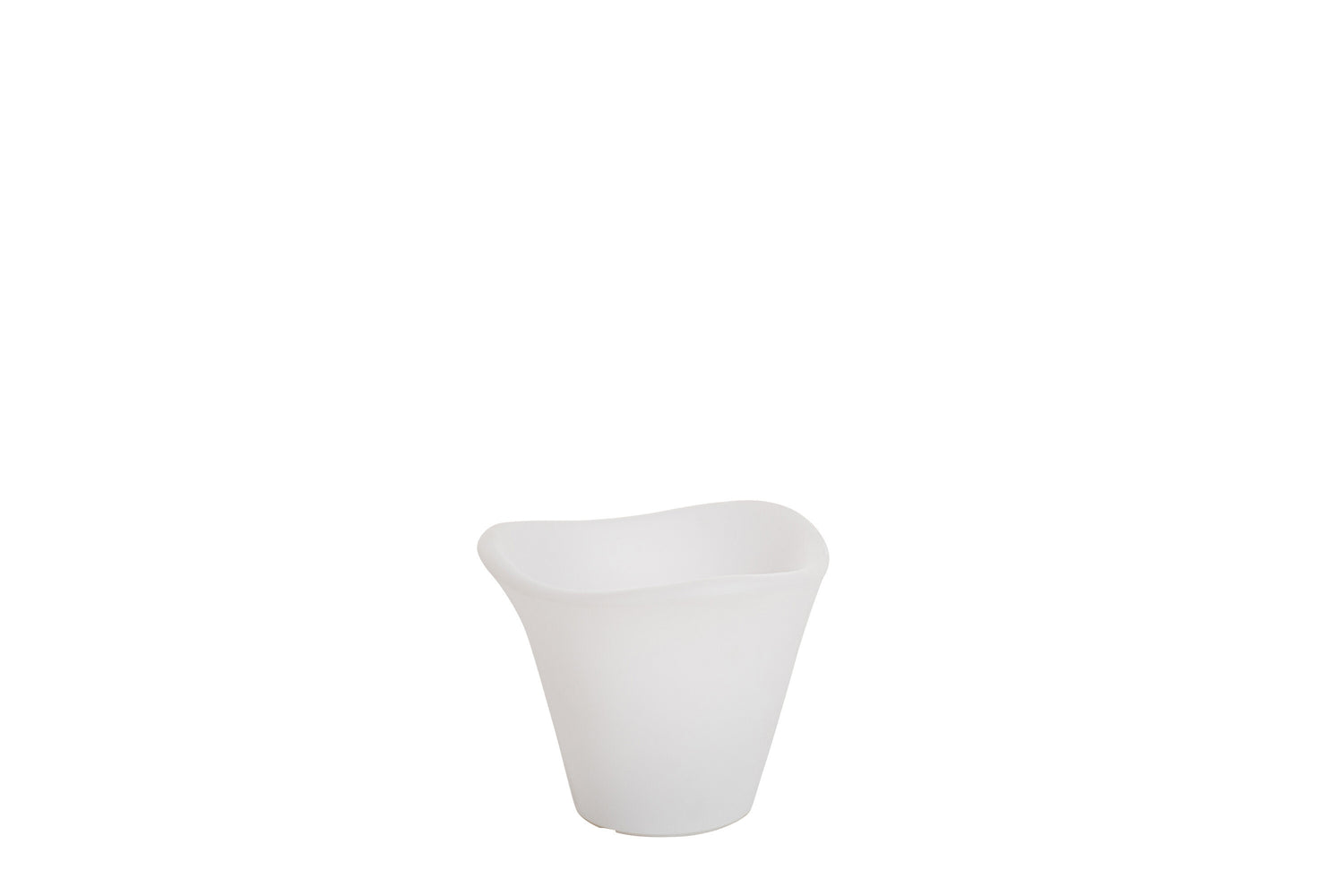 Lamp | Kunststof | Wit - Fuchsia | 34x34x (h)27.5 Cm