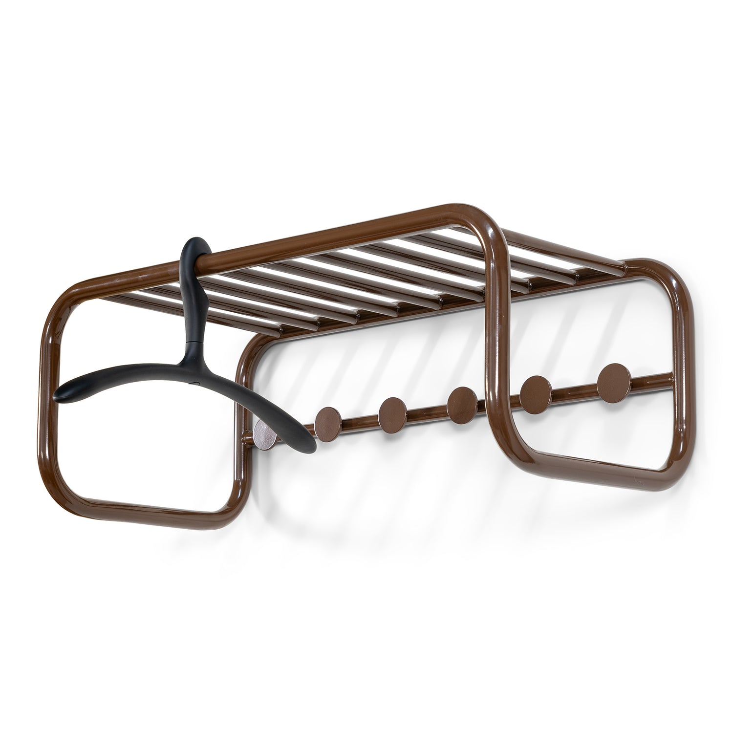 Spinder Design kapstok Retro Kapstok - Chocolate Brown - 6 haken