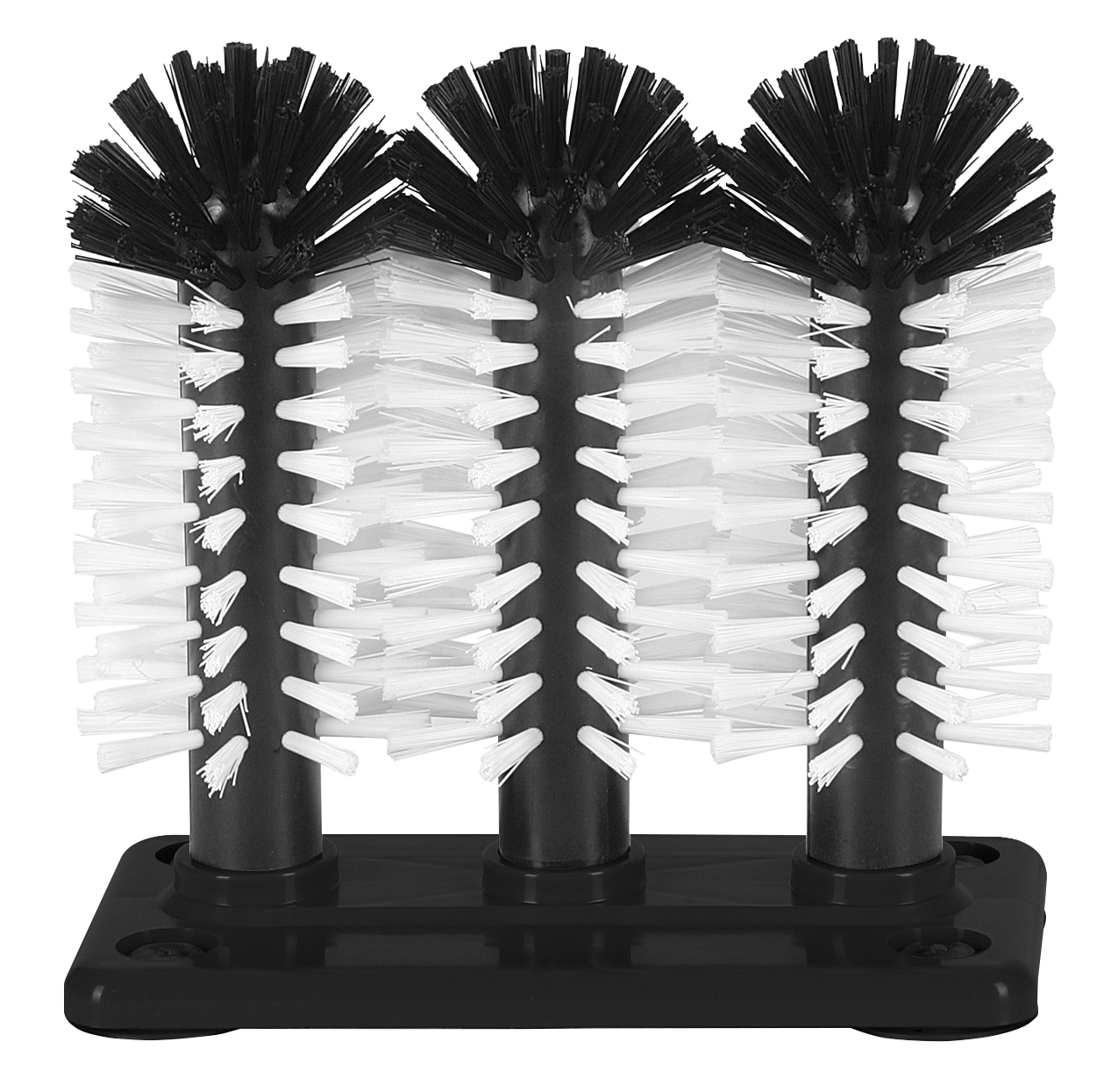 Bar Professional Spoelborstel Kunststof voet - 3-delig