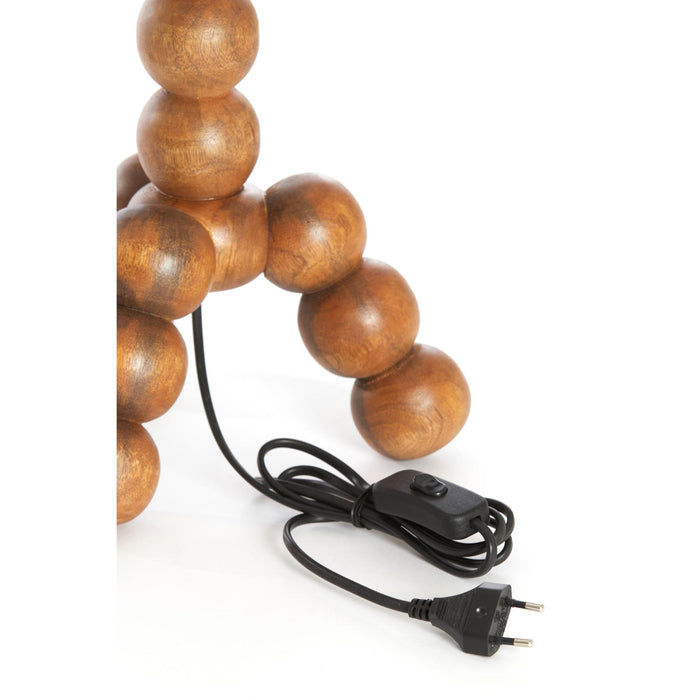 Light & Living Lampvoet Veglio - Lichtbruin - Ø20cm