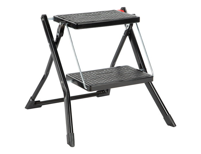 Escalo - Huishoudtrap - Handy - Opstapje - 2 treden - Zwart