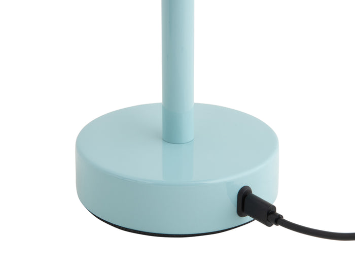 Leitmotiv - Tafellamp James LED - Mistige blauw