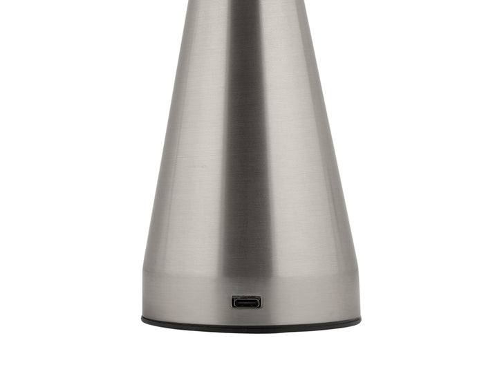 Leitmotiv - Tafellamp Rachel LED - Nikkelkleurig