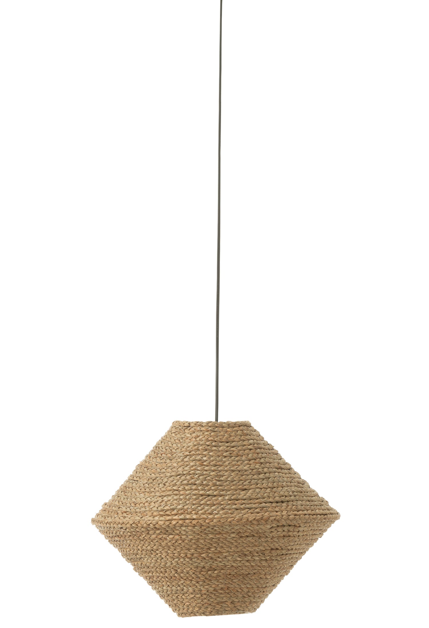 J-Line - Hanglamp Ufo Zeegras Naturel Large - 40x40x32cm