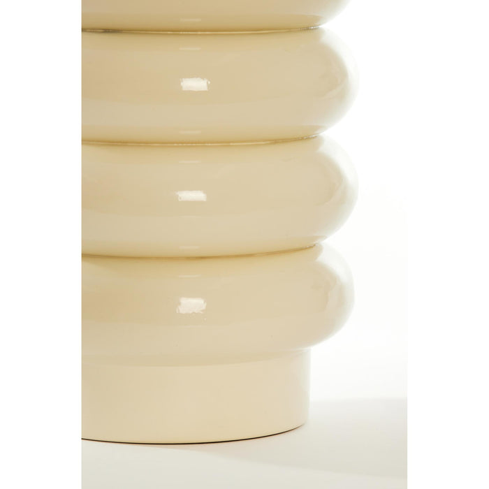 Light & Living Bijzettafel Mirogi - Crème - Ø30cm