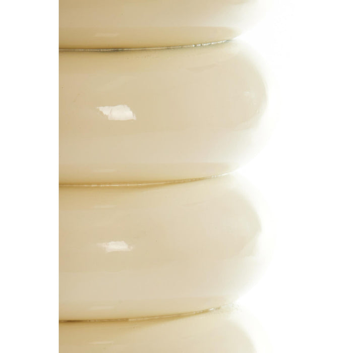 Light & Living Bijzettafel Mirogi - Crème - Ø30cm