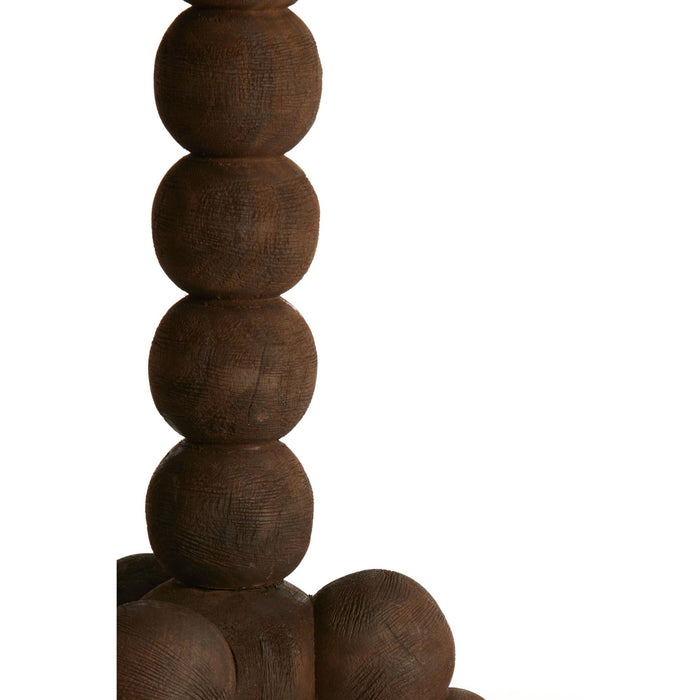 Light & Living Bijzettafel Veglio - Donkerbruin - Ø35cm