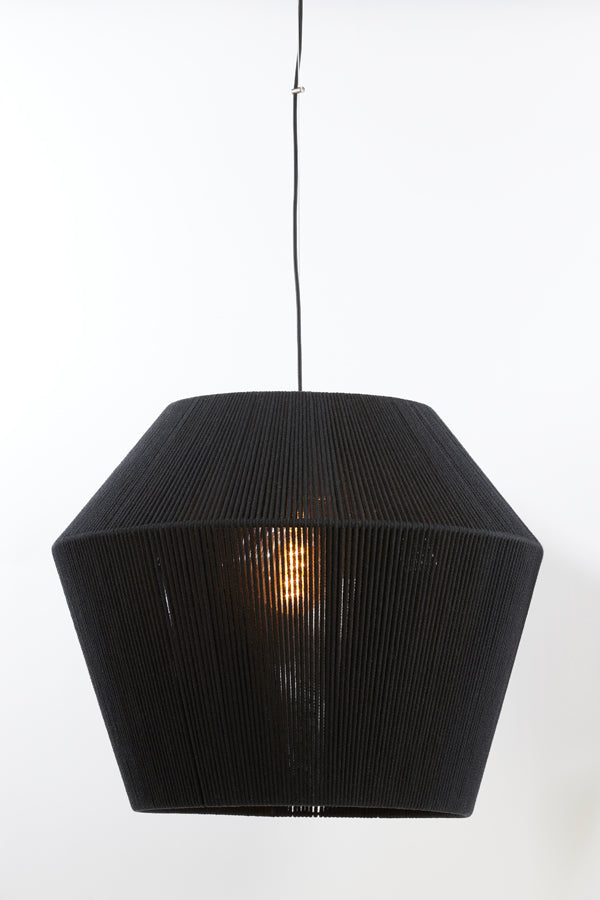 Light & Living - Hanglamp AGARO - Ø71x58cm - Zwart