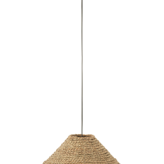J-Line - Hanglamp Ufo Zeegras Naturel Small - 35x35x27cm