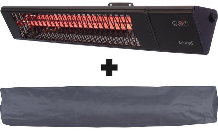 Sunred – COMBIDEAL – Heater & Hoes – Triangle - Dark lijn - Zwart -