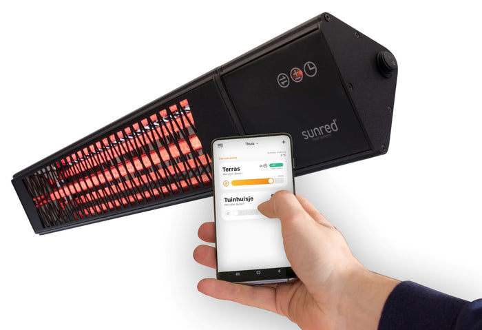 Sunred – COMBIDEAL – Heater & Hoes – Triangle - Dark lijn - Zwart -