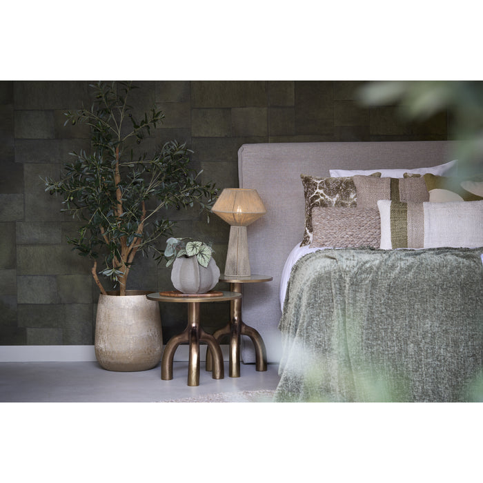 Light & Living - Tafellamp FUGIA - Ø30x47cm - Groen