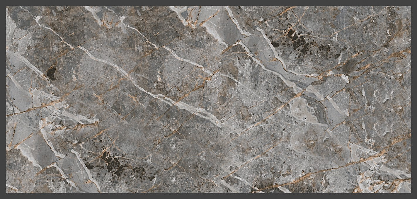 MD Entree - Design mat - Universal - Marble Grey - Vloerkleed -