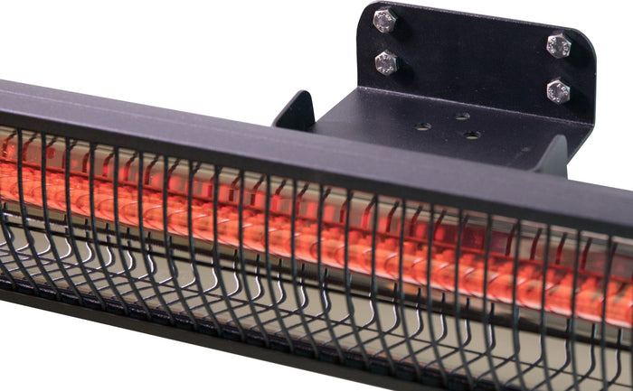 Sunred - COMBIDEAL - Heater & Hoes - Dark lijn - Zwart - Wand model -