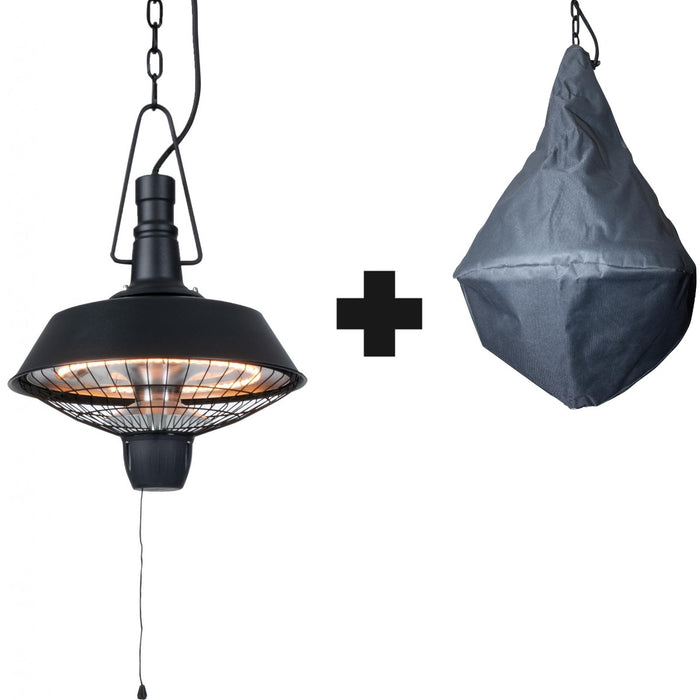 Sunred – COMBIDEAL - Heater & Hoes - Indus - Bright lijn - Zwart -