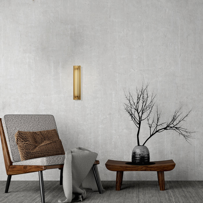 Maytoni - Wandlamp Sonata - Messing - Ø8,1