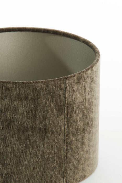 Light & Living Light&living Kap cilinder 20-20-15 cm BAYOU mos groen