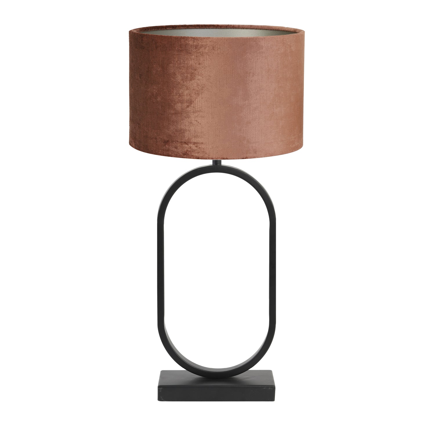 Light & Living Tafellamp Jamiri|Gemstone - Zwart|Terra - Ø30x67cm