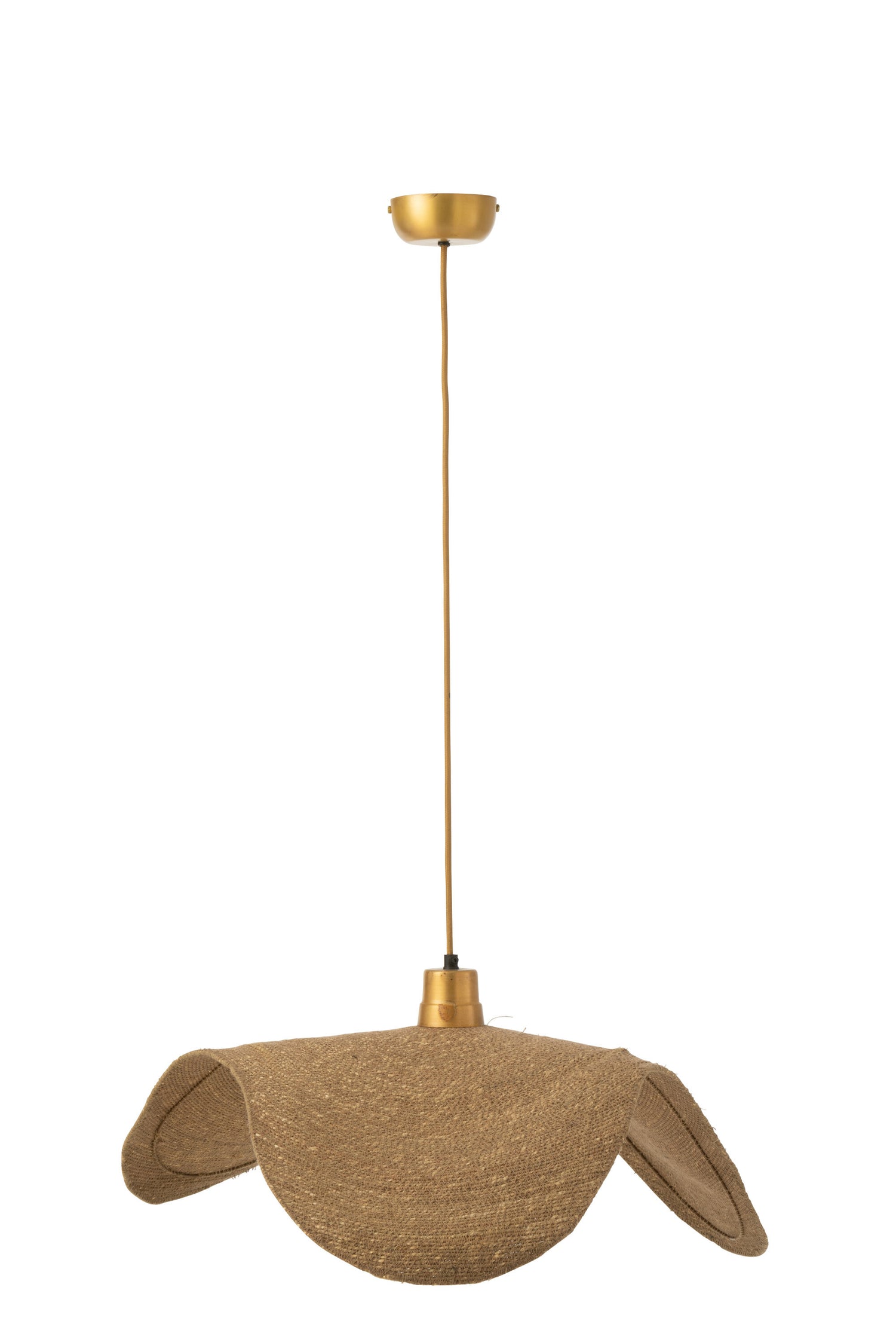 J-line - Hangende Lamp Moonj Gras Naturel Medium - 75x65x8cm
