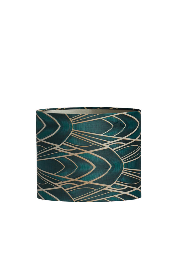 Light&living Kap ovaal recht smal 38-17,5-28 cm TIARA groen