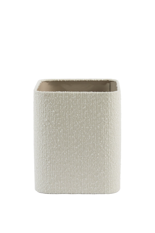 Light & Living - Lampenkap BOLERO - Ø25x30cm - Wit