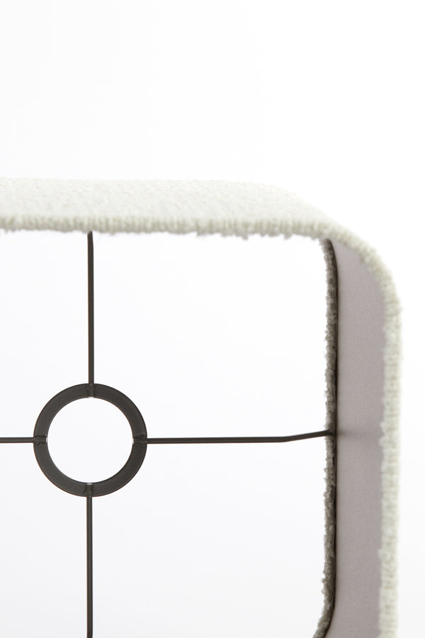 Light & Living - Lampenkap BOLERO - Ø25x30cm - Wit