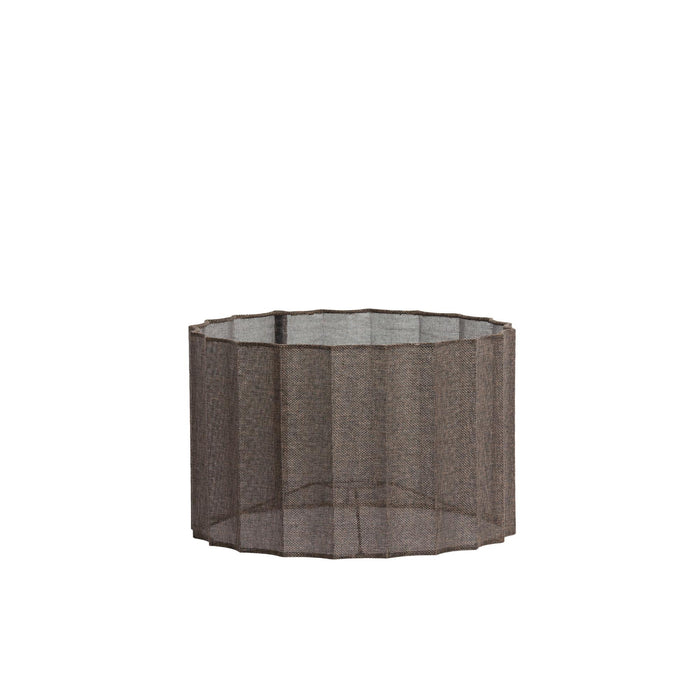 Light & Living Cilinder lampenkap Disli - Donkerbruin - Ø35cm